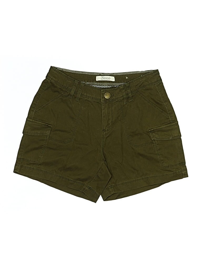 Pre-owned Natural Reflections Cargo Shorts In Green