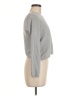 Pink Rose Gray Pullover Sweater Size M - photo 4