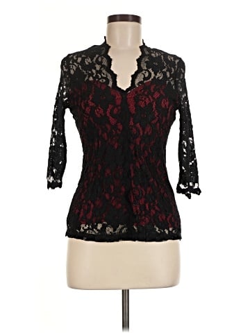 Karen Kane 3/4 Sleeve Blouse (view 1)