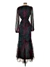 Express Black Purple Cocktail Dress Size S - photo 2
