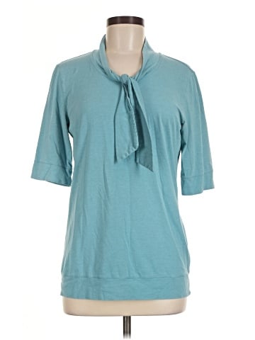 Lands' End Short Sleeve Blouse (view 1)
