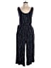 Tahari Metallic Blue Jumpsuit Size L - photo 1