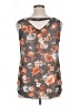 Bobeau 100% Polyester Gray Sleeveless Blouse Size XL - photo 2