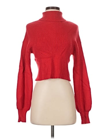 Blue Rain Turtleneck Sweater (view 1)