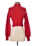 Blue Rain Red Turtleneck Sweater Size S - photo 1