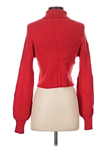 Blue Rain Turtleneck Sweater (view 2)