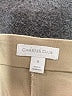 Charter Club Solid Tan Khakis Size 12 - photo 7