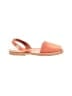 Castell 100% Leather Orange Sandals Size EU 37 - photo 1