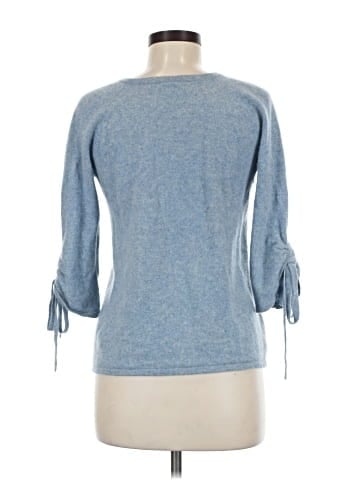 Garnet Hill Cashmere Pullover Sweater (view 2)
