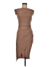 Mustard Seed Solid Brown Cocktail Dress Size M - photo 1