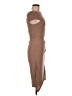 Mustard Seed Solid Brown Cocktail Dress Size M - photo 4