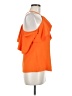 Trina Turk 100% Polyester Orange Sleeveless Blouse Size M - photo 4