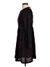 Ann Taylor LOFT 100% Polyester Paisley Black Casual Dress Size 2 - photo 5