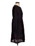 Ann Taylor LOFT 100% Polyester Paisley Black Casual Dress Size 2 - photo 4