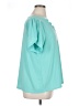 Studio 1886 Teal Short Sleeve Blouse Size 1X - photo 4