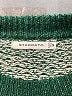 Staccato Chevron-herringbone Green Pullover Sweater Size M - photo 7