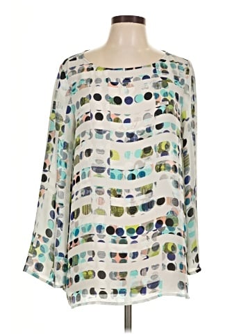 Nic + Zoe Long Sleeve Blouse (view 1)