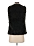 Express 100% Modal Black Faux Fur Vest Size S - photo 2