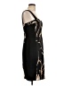 DKNY Graphic Black Cocktail Dress Size 10 - photo 4