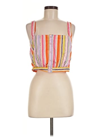 Aqua Sleeveless Blouse (view 1)
