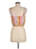 Aqua Yellow Sleeveless Blouse Size M - photo 2