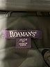 Roaman's 100% Polyester Black Raincoat Size 26 (2X) - photo 6