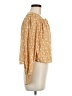 Billabong Gold Long Sleeve Blouse Size M - photo 4