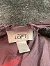 Ann Taylor LOFT 100% Polyester Gray Short Sleeve Blouse Size S - photo 7