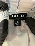 Torrid 100% Rayon Stripes Blue Casual Skirt Size 3X Plus (3) - photo 4