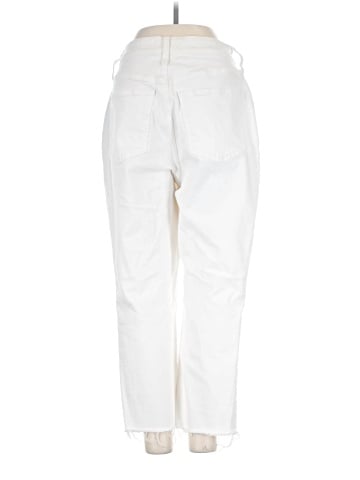Madewell The Curvy Perfect Vintage Jean in Tile White (view 2)