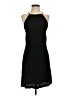 Samsoe Samsoe 100% Polyester Solid Black Cocktail Dress Size S - photo 1