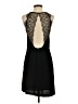 Samsoe Samsoe 100% Polyester Solid Black Cocktail Dress Size S - photo 2