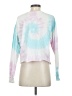 Pura Vida 100% Cotton Tie-dye White Pullover Sweater Size S - photo 2
