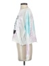 Pura Vida 100% Cotton Tie-dye White Pullover Sweater Size S - photo 5