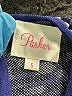 Parker Graphic Blue Cocktail Dress Size S - photo 3
