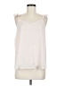 LC Lauren Conrad 100% Polyester Ivory Sleeveless Blouse Size M - photo 1