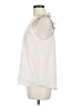 LC Lauren Conrad 100% Polyester Ivory Sleeveless Blouse Size M - photo 5