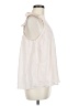 LC Lauren Conrad 100% Polyester Ivory Sleeveless Blouse Size M - photo 4