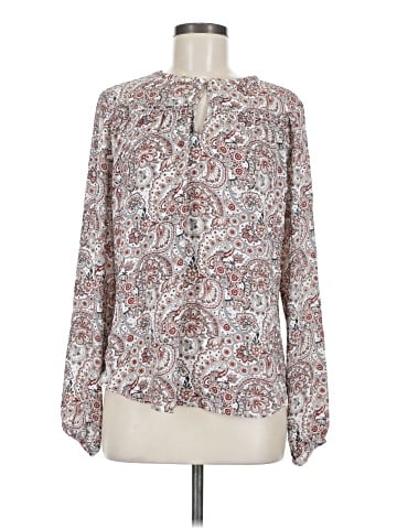 Ann Taylor LOFT Long Sleeve Blouse (view 1)