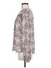 Ann Taylor LOFT 100% Polyester Paisley Ivory Long Sleeve Blouse Size M - photo 5