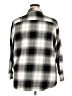 Old Navy 100% Cotton Plaid Silver Long Sleeve Button-Down Shirt Size 2X - photo 2