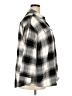 Old Navy 100% Cotton Plaid Silver Long Sleeve Button-Down Shirt Size 2X - photo 4
