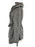 Xhilaration Polka Dots Gray Coat Size M - photo 5
