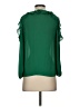 Alice + Olivia 100% Polyester Green 3/4 Sleeve Blouse Size XS - photo 2