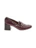 Tory Burch 100% Leather Burgundy Heels Size 8 - photo 1