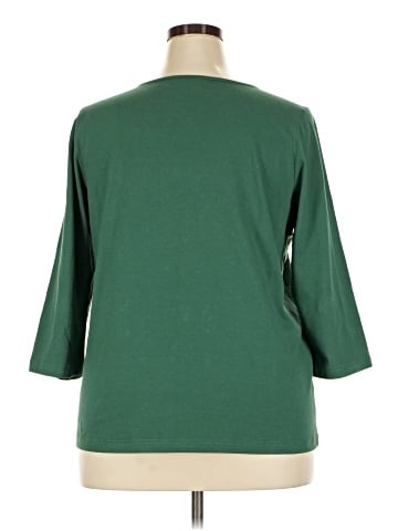 Bob Mackie 3/4 Sleeve Top (view 2)