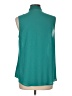 Van Heusen 100% Polyester Teal Sleeveless Blouse Size L - photo 2