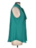 Van Heusen 100% Polyester Teal Sleeveless Blouse Size L - photo 4