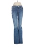 Express Hearts Blue Jeans Size 4 - photo 1