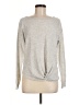 INC International Concepts Silver Pullover Sweater Size M - photo 1